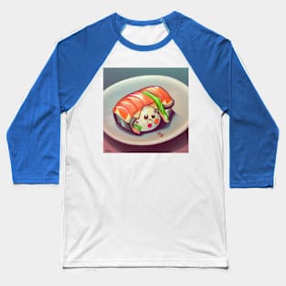 Kawaii Anime Sushi Baseball T-Shirt